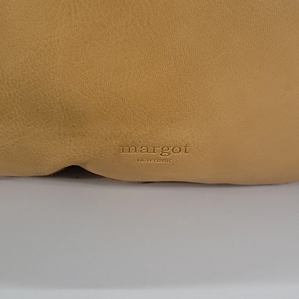 Margot Tan Leather Shoulder Bag